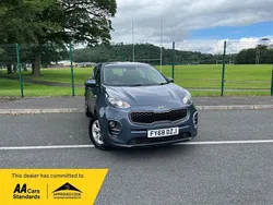 Blue Used 2018 Kia Sportage 2 SUV | £8,995 (Super price)