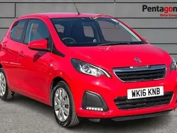 Red Used 2016 Peugeot 108 Active Hatchback | £8,450 (Fair price)