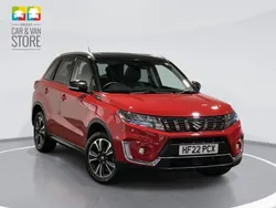 Red Used 2022 Suzuki Vitara SZ5 SUV | £15,999 (Super price)