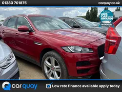 Red Used 2016 Jaguar F-Pace Prestige SUV | £9,995 (A bit pricey)