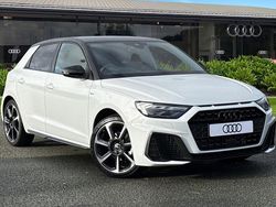 White New 2025 Audi A1 Sportback Black Edition Hatchback | £26,550 (Good price)