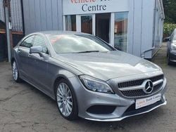 Silver Used 2015 Mercedes CLS220 AMG line Coupe | £13,498 (Fair price)