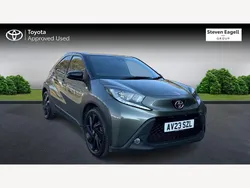 Green Used 2023 Toyota Aygo Hatchback | £12,828 (Fair price)