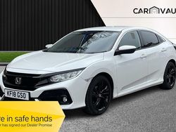 White Used 2018 Honda Civic SR Hatchback | £9,994 (Good price)