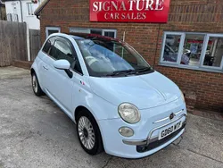 Azzurroleggero blue Used 2025 Fiat 500 Lounge Hatchback | £5,995