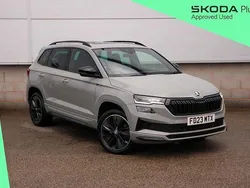Meteor grey Used 2023 Skoda Karoq SportLine SUV | £23,495 (Good price)