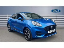Blue New 2025 Ford Puma ST-Line SUV | £22,650