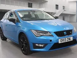 Blue Used 2013 Seat Leon FR Sport Coupe | £5,895 (Fair price)