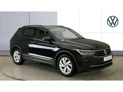 Black Used 2021 VW Tiguan Life SUV | £17,842 (Fair price)