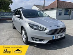 Silver Used 2017 Ford Focus Titanium Hatchback | £10,250 (Fair price)