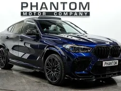 Blue Used 2021 BMW X6 M Competition Edition SUV | £63,990 (Expensive)