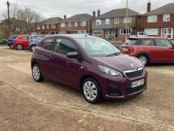 Purple Used 2017 Peugeot 108 Active Hatchback | £5,695 (Fair price)