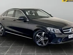 Black Used 2018 Mercedes C200 Premium Sedan | £12,995 (Good price)