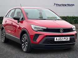 Hot red Used 2022 Vauxhall Crossland Design Edition SUV | £13,250 (Fair price)