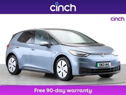 Blue Used 2021 VW ID.3 Pro Performance Hatchback | £13,499 (Fair price)