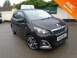Black Used 2015 Peugeot 108 Allure Hatchback | £4,699 (Fair price)