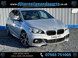 Silver Used 2016 BMW 216 Active Tourer M Sport MPV | £6,488 (Fair price)