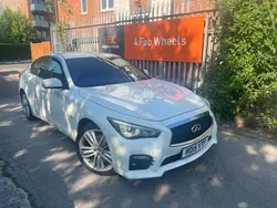 White Used 2015 Infiniti Q50 Sport Tech Sedan | £5,495 (Fair price)