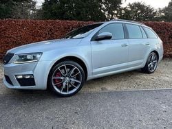 Silver Used 2015 Skoda Octavia vRS Estate | £7,995 (Good price)