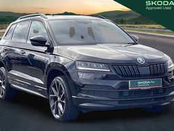 Black Used 2021 Skoda Karoq SportLine SUV | £20,257 (Fair price)
