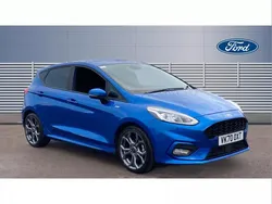 Desert island blue (exclusive paint) Used 2020 Ford Fiesta ST-Line Hatchback | £12,063 (Fair price)