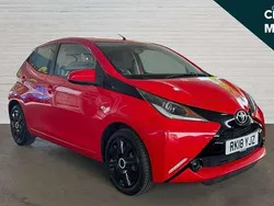 Red Used 2018 Toyota Aygo X-play Hatchback | £6,184 (Good price)