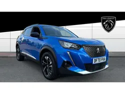 Blue Used 2020 Peugeot 2008 Allure Premium SUV | £16,771 (Fair price)