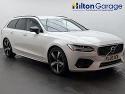 White Used 2020 Volvo V90 R-Design Estate | £19,800 (Good price)