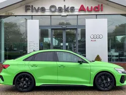 Green Used 2022 Audi RS3 Sport Hatchback | £50,490 (Expensive)