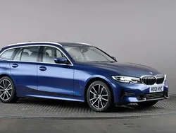 Blue Used 2021 BMW 330e Sport Line Estate | £17,998 (Good price)