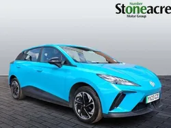 Blue Used 2023 MG MG4 EV SE Hatchback | £13,495 (Good price)