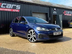 Blue Used 2017 VW Golf VII GTD Hatchback | £19,690 (A bit pricey)
