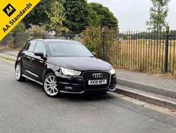 Black Used 2018 Audi A1 Sportback S-Line Hatchback | £12,395 (Fair price)