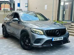 Grey Used 2017 Mercedes GLC350 AMG line Coupe | £18,498 (Good price)