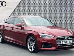 Red Used 2020 Audi A5 Sportback Sport Hatchback | £20,612 (Good price)