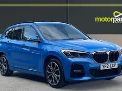 Blue Used 2021 BMW X1 M Sport SUV | £17,749 (Good price)