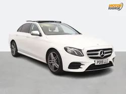 White Used 2019 Mercedes E220 AMG Line Premium Sedan | £19,895 (Fair price)