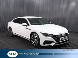 White Used 2018 VW Arteon R-line Hatchback | £13,995 (A bit pricey)