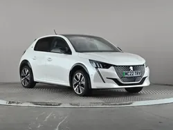 White Used 2022 Peugeot e-208 Premium Hatchback | £14,698 (Fair price)