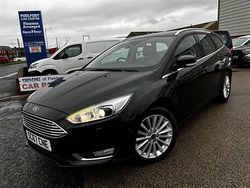Black Used 2018 Ford Focus Titanium X Estate | £5,995 (Good price)