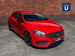 Solid jupiter red Used 2017 Mercedes A180 Executive Hatchback | £9,990 (Good price)