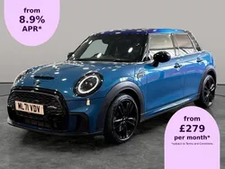 Blue Used 2021 Mini Cooper S Hatch Hatchback | £20,224 (A bit pricey)