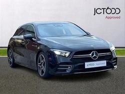 Black Used 2019 Mercedes A35 AMG Premium Hatchback | £22,431 (Fair price)