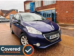 Blue Used 2014 Peugeot 208 Active Hatchback | £2,995 (Good price)