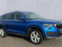 Race blue metallic Used 2022 Skoda Kodiaq SE L Executive SUV | £27,350 (Fair price)