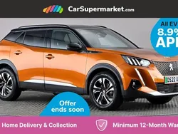 Orange Used 2022 Peugeot e-2008 GTi SUV | £14,397 (Fair price)