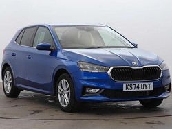 Race blue metallic Used 2024 Skoda Fabia Colour Edition Hatchback | £17,250 (A bit pricey)
