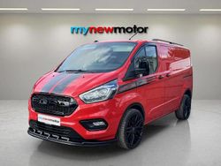 Red Used 2020 Ford Transit Custom Limited | £12,499 (A bit pricey)