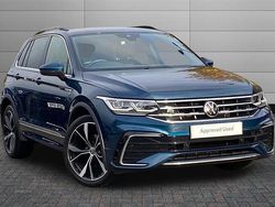 Blue Used 2022 VW Tiguan R-line SUV | £28,195 (Fair price)