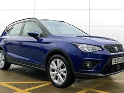 Blue Used 2020 Seat Arona SE Technology SUV | £11,322 (Fair price)
